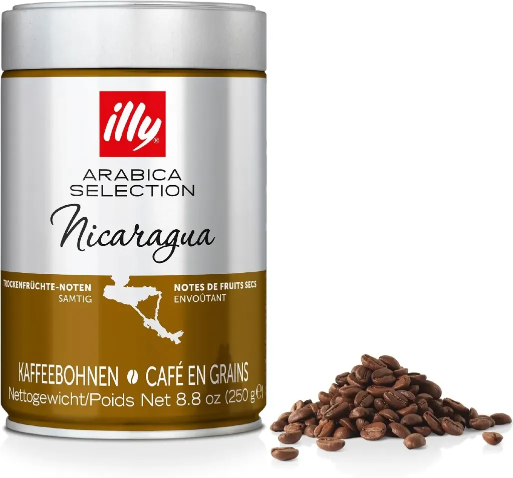 قهوة ايلى حبوب ارابيكا نيكاراغوا  250  جم/ILLY COFFE BEANS NICARAGUA ARABICA SELECTION 250 G