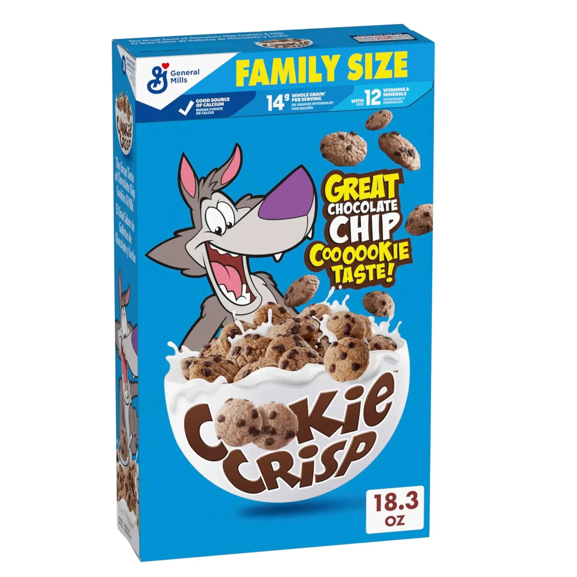 كوكيز كريسبس كورن فليكس 300 جم/COOKIES CRISP CHOCOLATE CHIPS COOKIE TASTE 300 G