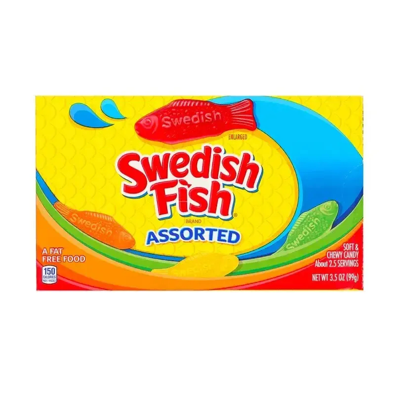سويديش فيش منوع 99  جم/SWIDISH FISH ASSORTED 99 G