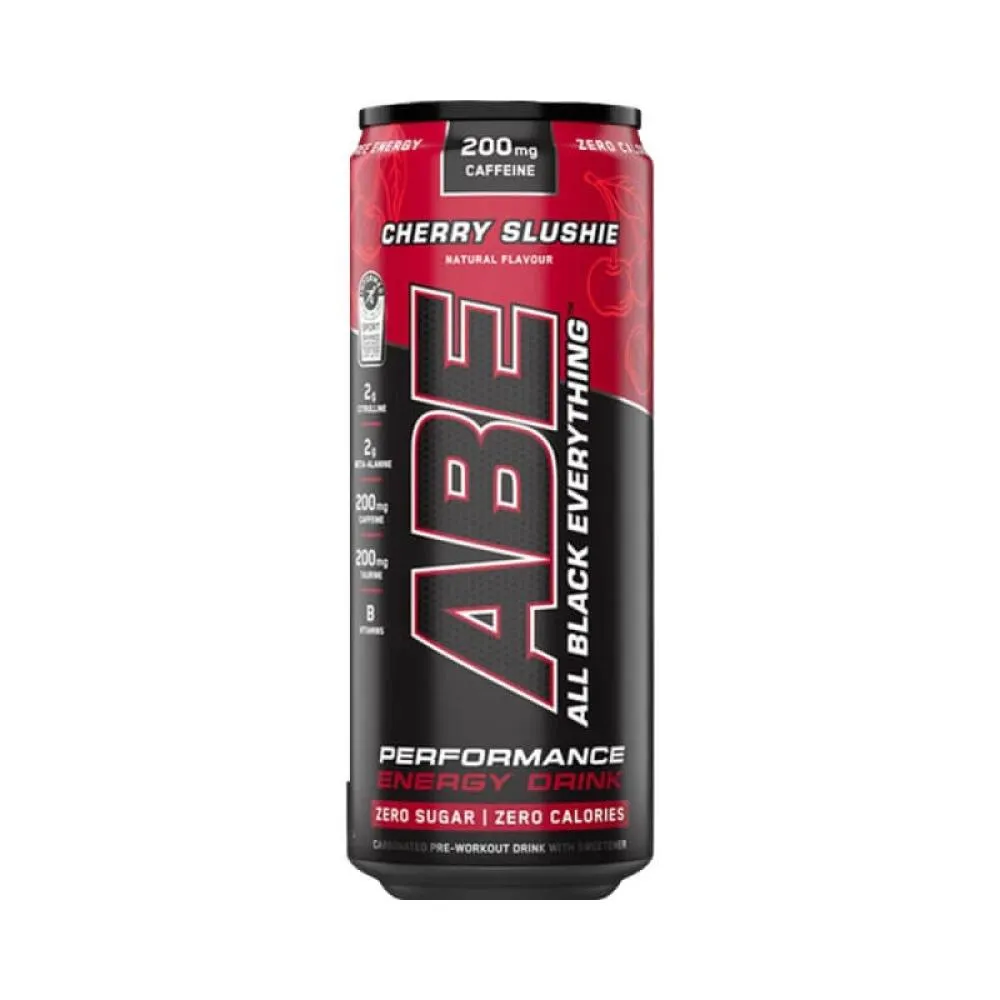 مشروب طاقة إى بى نكهة الكرز 330  مل/ABE PERFORMANCE ENERGY DRINK CHERRU SLUSHIE 330 ML