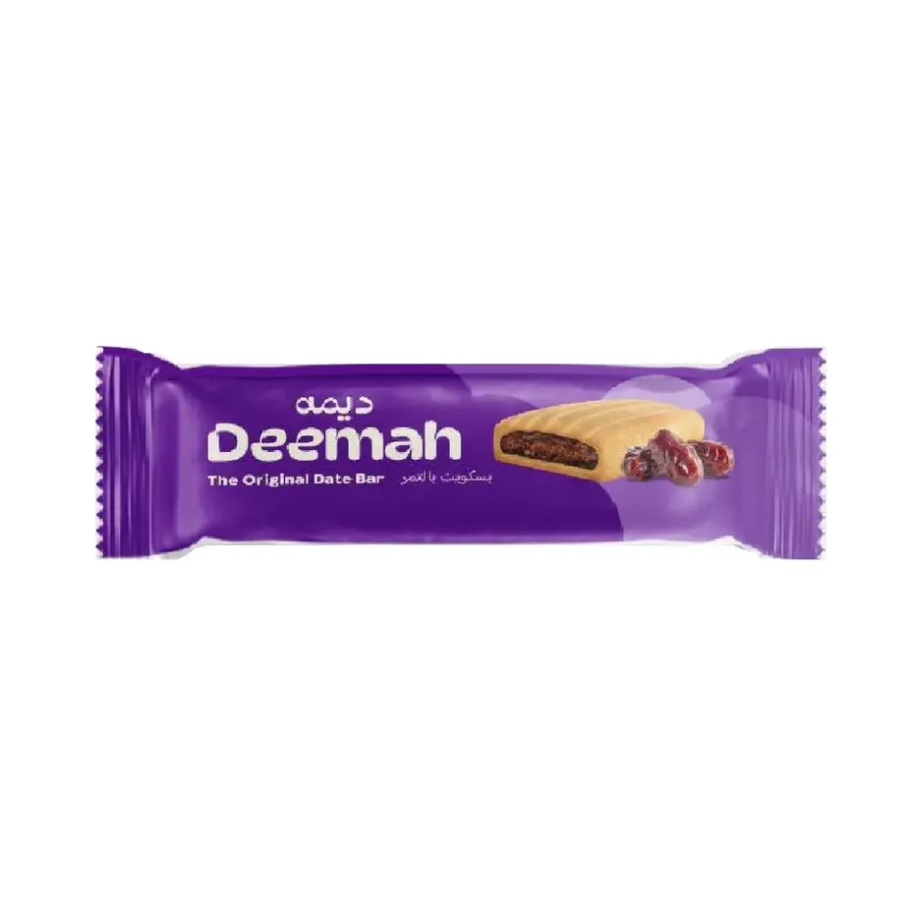 ديمه بسكويت بالتمر 75  جم/DEEMAH THE ORIGINAL DATE BAR 75 G