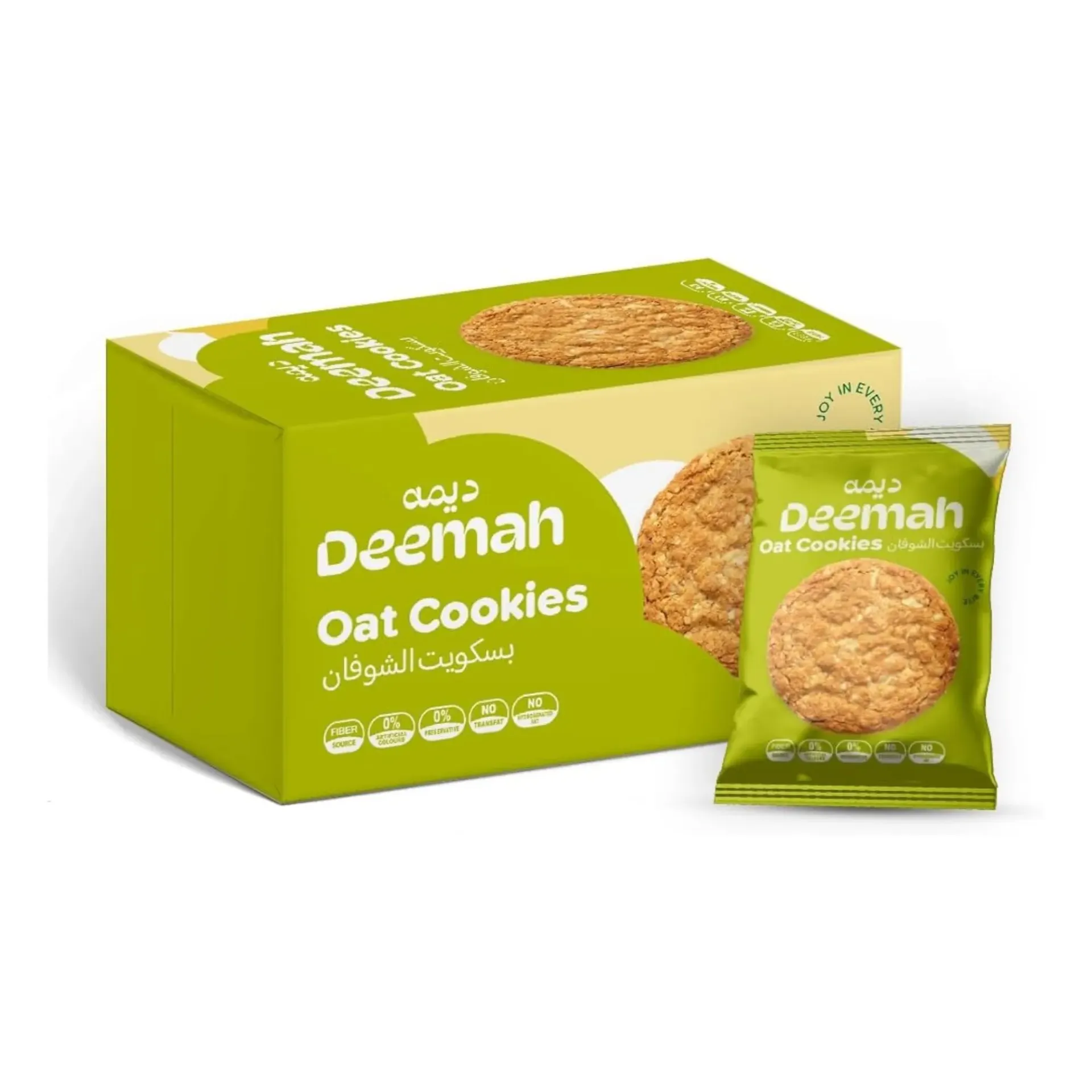 ديمه بسكويت الشوفان 33  جم*12/DEEMAH OAT COOKIES 33 G*12