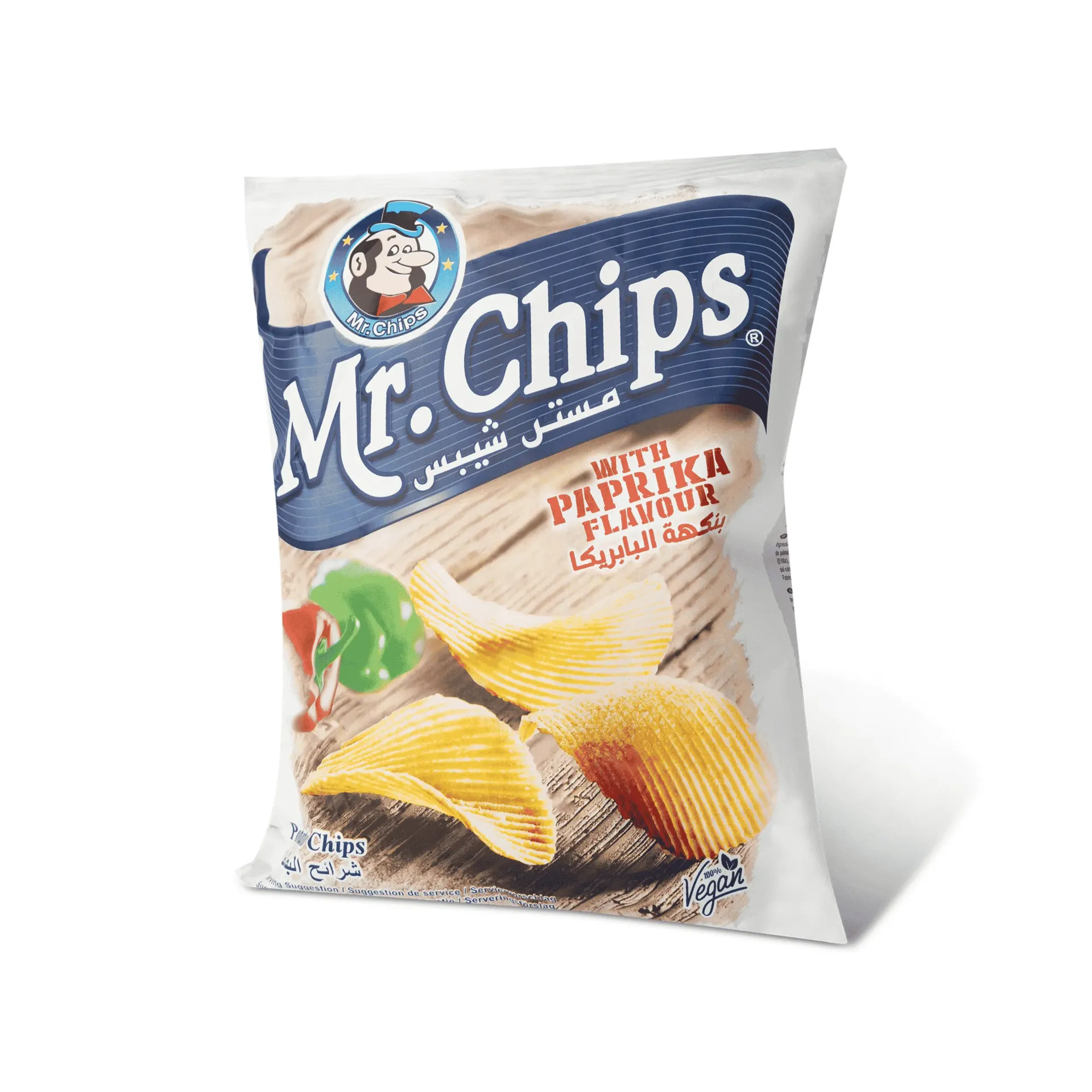 مستر شيبس نكهة البابريكا 80 جم/MR CHIPS WITH PAPRIKA FLAVOR 80 G