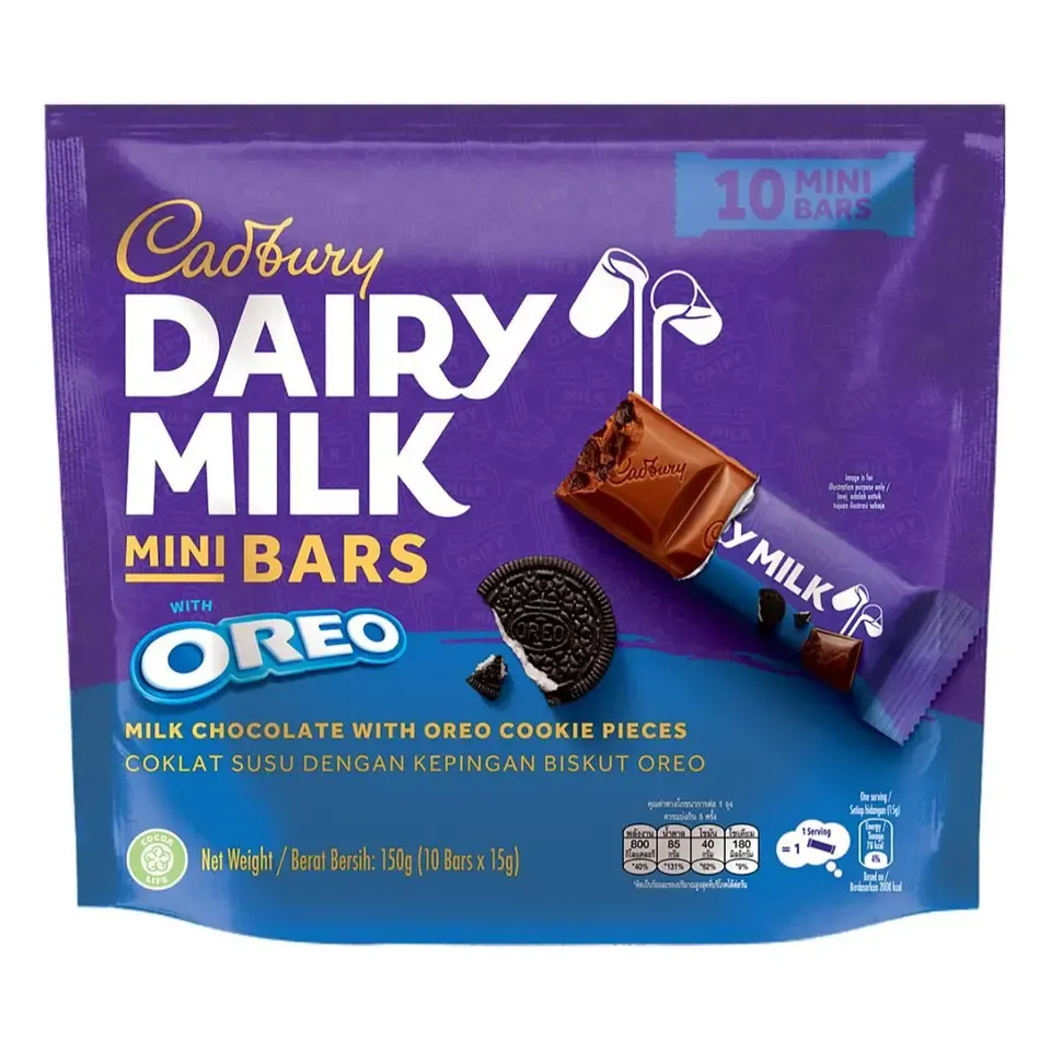 كادبورى مينى بار اوريو 115 جم/CADBURY DAIRY MILK MINI BAR OREO 115 G