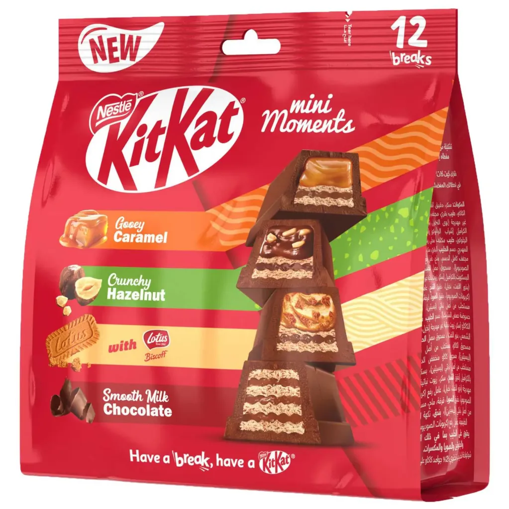 نستلة كيت كات مينى مومنتس 201جم*2/NESTLE KITKAT MINI MOMMENTS 201 G*2