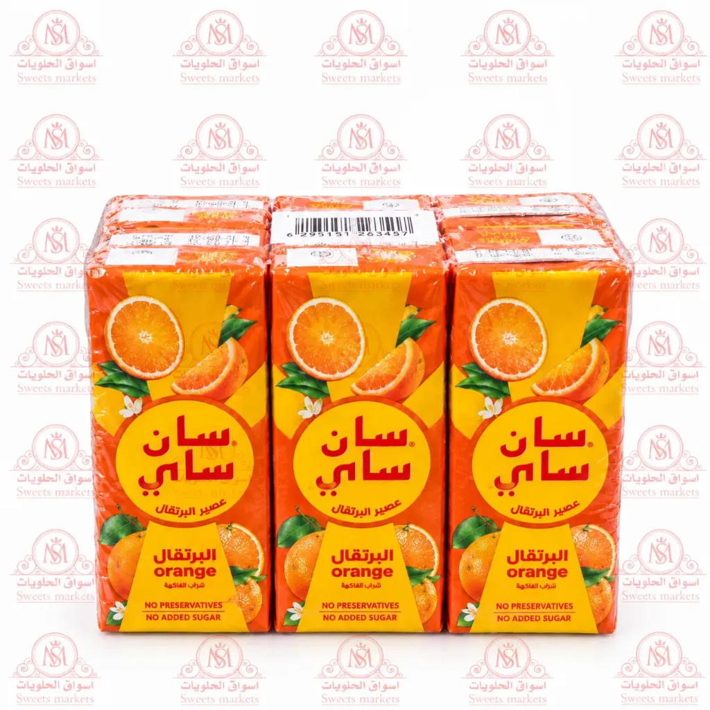 عصير سان ساي البرتقال 180  مل/SUN SEI ORANGE JUICE 180 ML