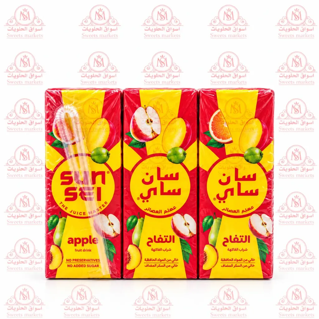 عصير سان ساي التفاح 180  مل/SUN SEI APPLE JUICE 180 ML