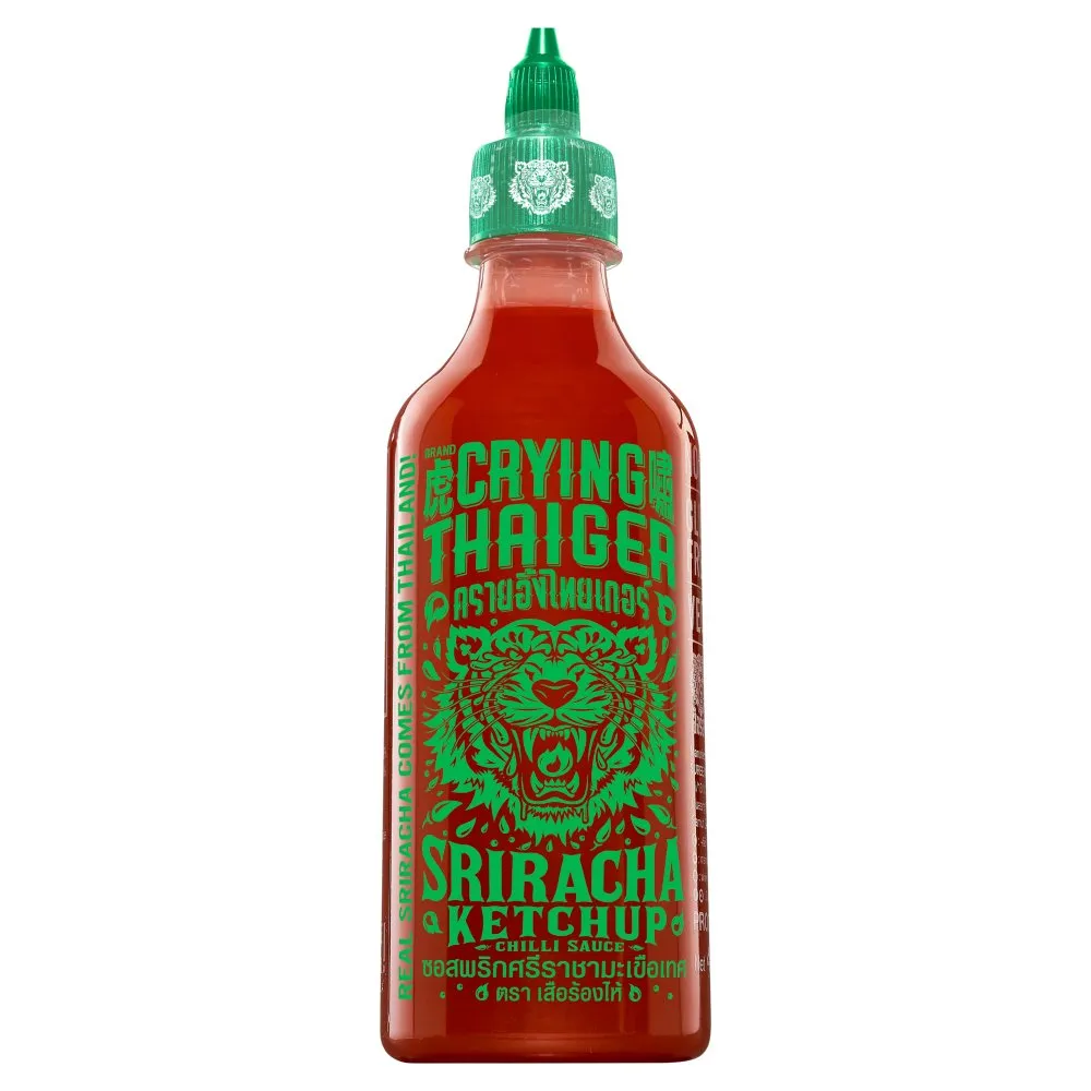 صلصة السريراتشا الحارة بالكاتشب 440 مل/Crying Thaiger Sriracha Ketchup Chilli Sauce 440ml