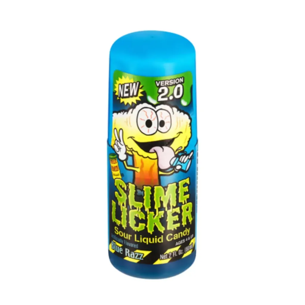 حلوى سليم لايكر سور سائلة 60  مل/SLIM LICKER SOUR LIQUID CANDY 60 ML