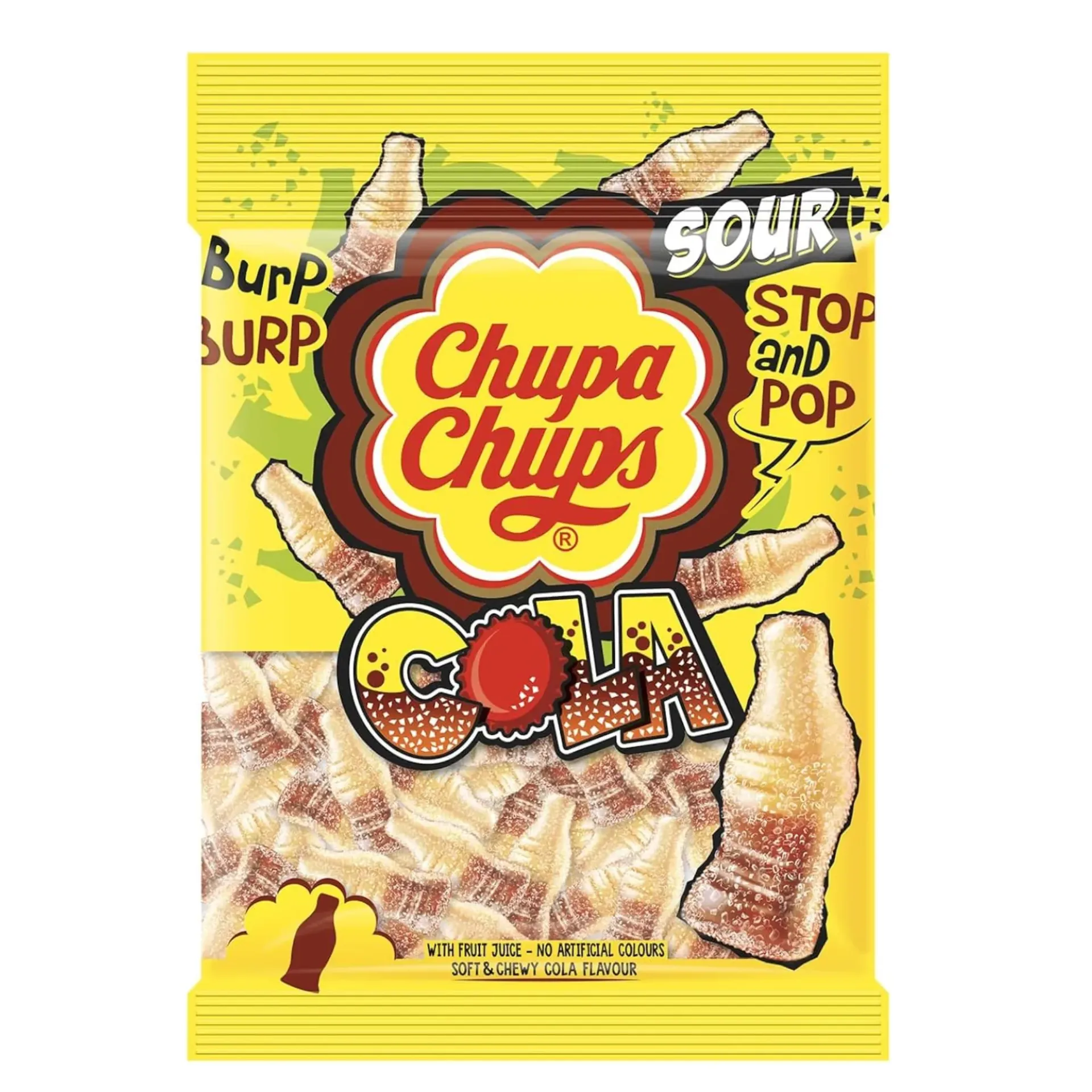 CHUPA CHUPS COLA 160 G - تشوبا تشوبس كريزى كولا 160جم